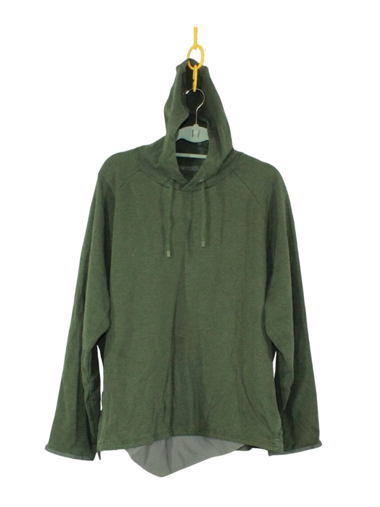 Ll Bean Mens Hoodie Explorer Pullover Sweatshirt Lightweight Outdoor Green Xxl